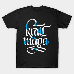 Krav Maga Calligraphy T-Shirt